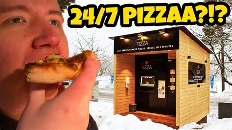 pizza automaatti|Testissä 24/7 PIZZA